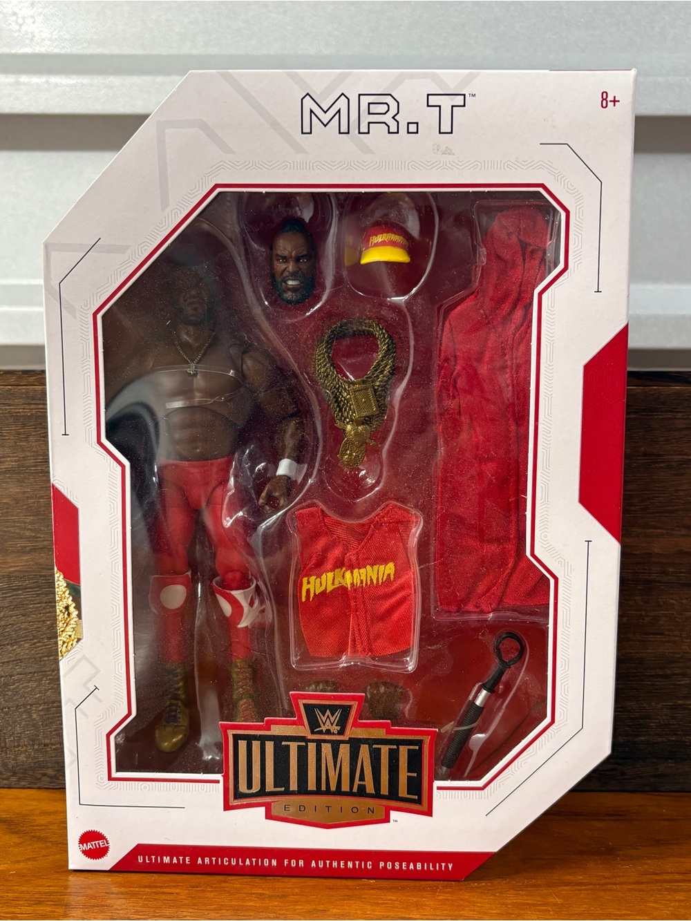 WWE Ultimate Edition Action Figure Mr. T Hulkamania Mattel 2022